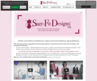 Surefitdesigns.co.uk(Sure-Fit Designs UK) Screenshot