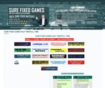 Surefixedgames.com Screenshot
