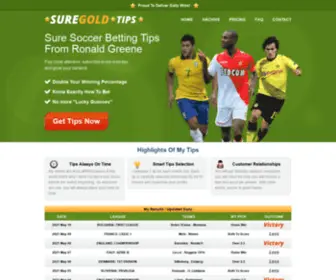 Suregoldtips.com(Suregoldtips) Screenshot