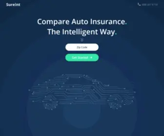 Sureint.com(Auto Insurance) Screenshot