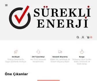 Sureklienerji.com(Sürekli) Screenshot