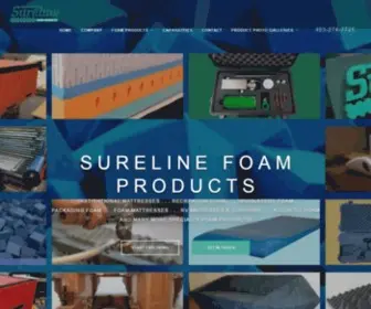 Sureline.ca(Foam Products) Screenshot