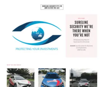 Surelinesec.com.au(Sureline Security) Screenshot