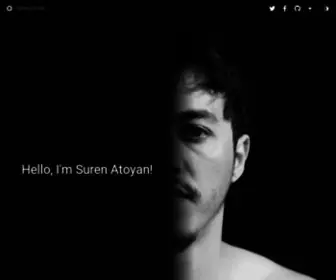 Surenatoyan.com(Suren Atoyan) Screenshot