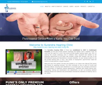 Surendrahearingclinic.com(Surendra Hearing Clinic) Screenshot