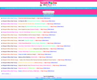 Surendrawap.com(Download Bhojpuri MP3 Songs) Screenshot