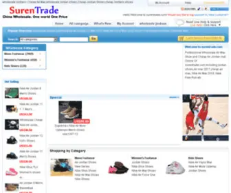 Surentrade.com(Jordans from China) Screenshot