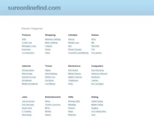 Sureonlinefind.com(Sureonlinefind) Screenshot