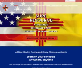 Sureresource.com(Sure Resource Concealed Carry e) Screenshot