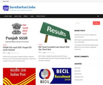 Suresarkarijobs.com(Admit Cards) Screenshot