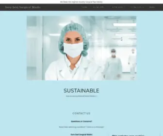 Suresealsurgicalmasks.com(Sure Seal Manufacturer of Surgical Face Masks) Screenshot