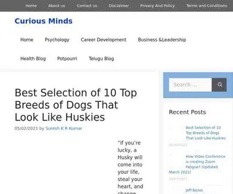 Sureshkrkumar.com(Curious Minds) Screenshot