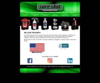 Sureshotsprayer.com(Milwaukee Sprayer Sure Shot Sprayers) Screenshot