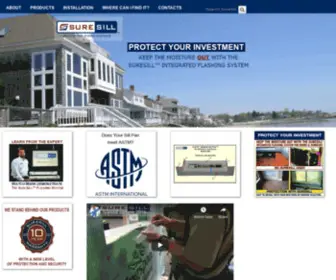 Suresill.com(Door and Window Installation and Flashing) Screenshot