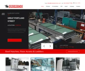 Surespancovers.com(Surespan Ltd) Screenshot