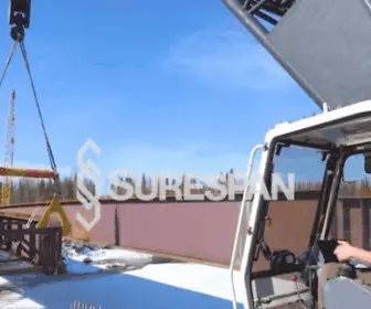 Surespanwind.com(The Surespan Group of Companies) Screenshot