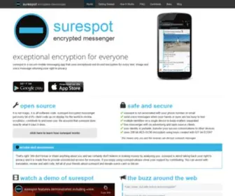 Surespot.me(Encrypted chat messenger) Screenshot