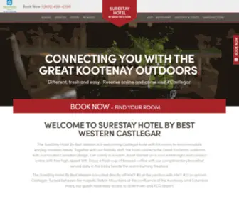 Surestaybwcastlegar.com(SureStay Hotel By Best Western Castlegar) Screenshot