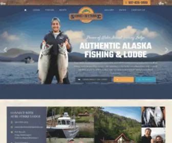 Surestrikelodge.net(Prince of Wales Island Fishing Lodge) Screenshot