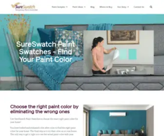 Sureswatch.com(SureSwatch Paint Swatches) Screenshot