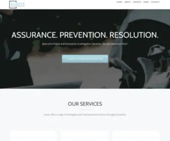 Sureteinvestigations.com.au(Fraud Investigation) Screenshot