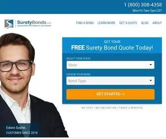 Suretybonds.com(Surety Bond) Screenshot