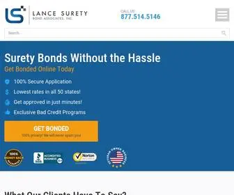 Suretybonds.org(Nationwide surety bond provider) Screenshot