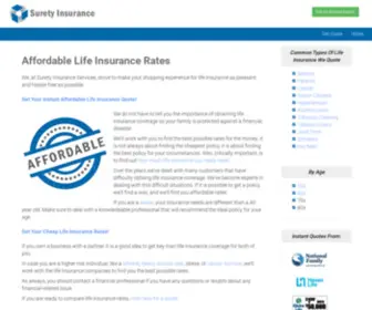 Suretycopac.com(Surety Insurance) Screenshot