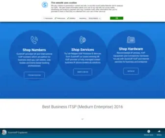 Surevoip.co.uk(VoIP UK) Screenshot