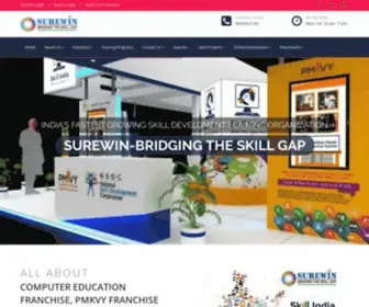 Surewinindia.com(Computer Education Franchise) Screenshot