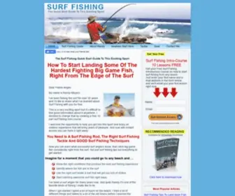 Surf-Fishanybeach.com(Surf Fishing) Screenshot