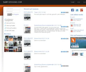 Surf-Sessions.com(Surf) Screenshot