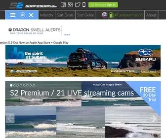 Surf2Surf.com(NZ Surf Reports) Screenshot