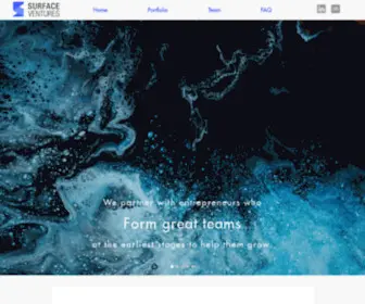 Surface.vc(Surface Ventures) Screenshot