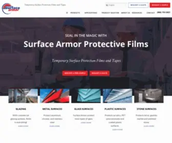 Surfacearmor.com(Surface Protection Film & Tape) Screenshot