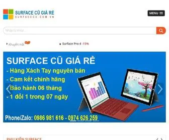 Surfacecu.com.vn(Surface C) Screenshot