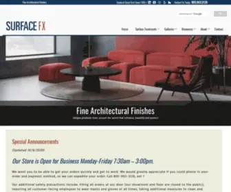 SurfacefXinc.com(SurfacefXinc) Screenshot