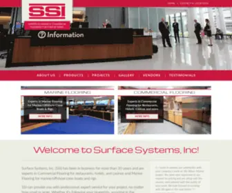 Surfaceinc.com(Surface Systems) Screenshot