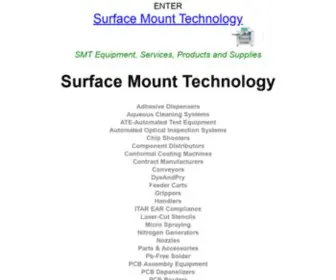 Surfacemounttechnology.com(Surface Mount Technology) Screenshot