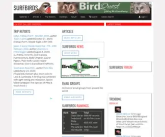 Surfbirds.com(The World Birding Web Site) Screenshot