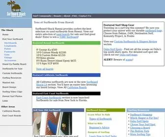 Surfboardshack.com(Find New) Screenshot