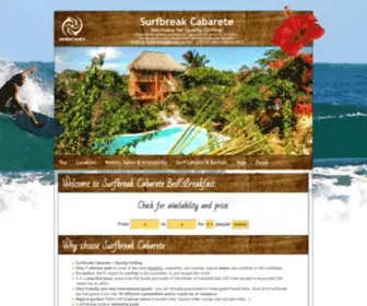 Surfbreakcabarete.com(Surfbreak Cabarete B&B) Screenshot