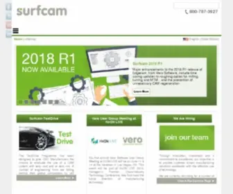 Surfcam.com(CAD CAM Software for 3D Milling) Screenshot