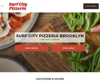 Surfcitypizzeriamenu.com(Get 20% off your pizza delivery order) Screenshot