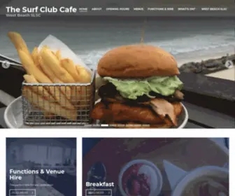 Surfclubcafe.com.au(The Surf Club Cafe) Screenshot