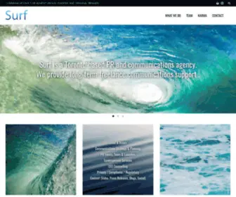 Surfcomm.com(Communications) Screenshot