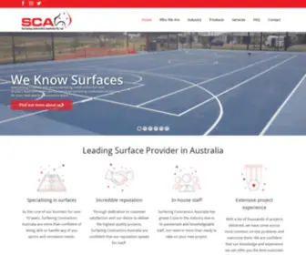 Surfcon.com.au(SCA (Surfacing Contractors Australia)) Screenshot