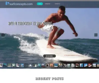 Surfconcepts.com(Best Surfboard Reviews) Screenshot