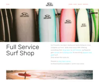 Surfcountrygoleta.com(Surf Country) Screenshot