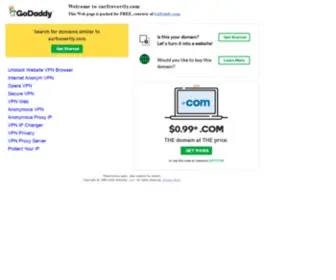 Surfcovertly.com(Hide your IP address by tunneling through ours) Screenshot